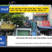Cho thuê nhà mặt tiền Gò Dầu Q.Tân Phú 125m², 2TẦNG - GẦN AEON, CHỢ TÂN HƯƠNG